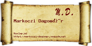 Markoczi Dagomér névjegykártya